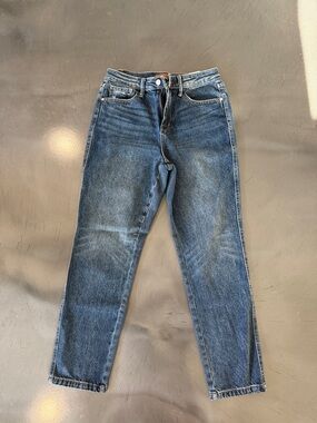 Judy Blue Medium Blue Straight Leg Jeans